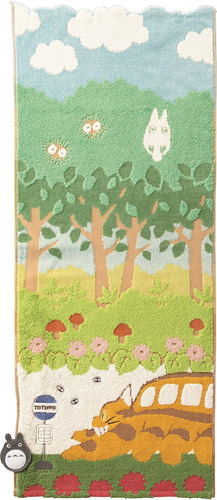 Marushin Face Towel Studio Ghibli My Neighbor Totoro 34×80.