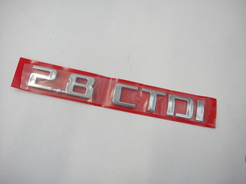 Emblema  2.8 Ctdi  Chevrolet S10 Colorado 2013/