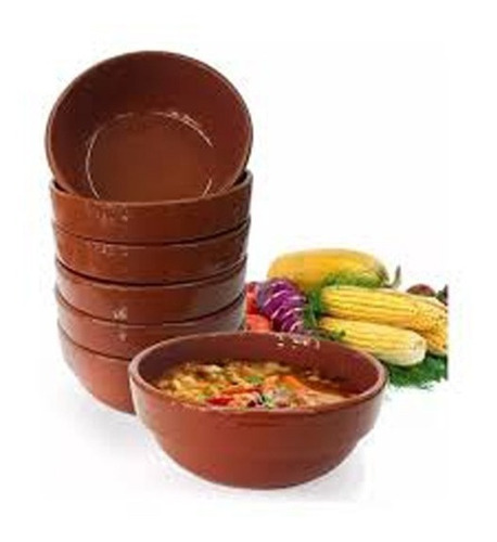 Cazuela Apilable Terrina Terracota N12 X6 Pettish Online