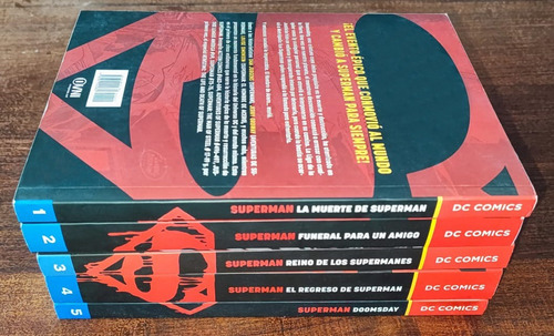 La Muerte Y Resurrección De Superman - Colección Completa