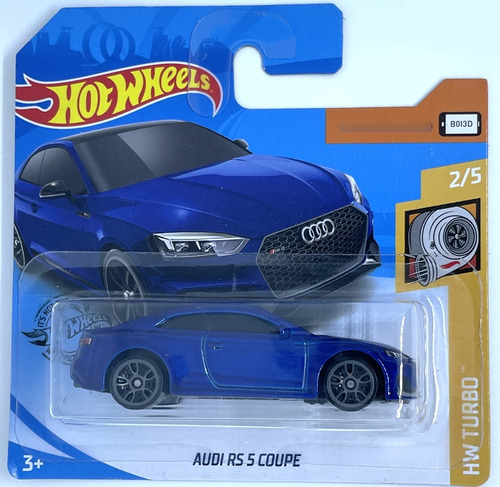 Hot Wheels  Hw Turbo Audi Rs 5 Coupe, Azul 118/250