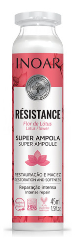 Inoar Resistance Flor De Lotus Ampola 45ml