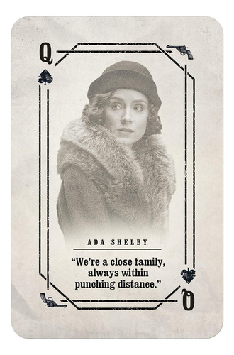 Waddingtons Número 1 Peaky Blinders Jugando A Las Cartas, Al