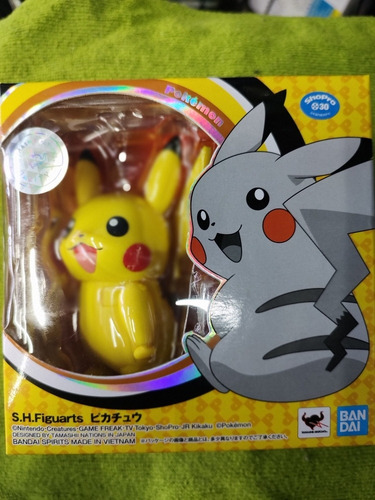 Pikachu S H Figuarts Bandai (Usado)