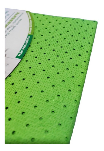 Paño microfibra Laffitte color verde super absorbente 30x40cm