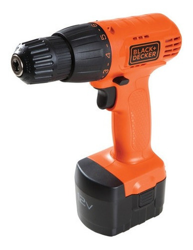 Taladro Atornillador 12v Black Decker Cd121k Black + Decker