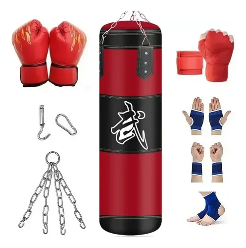 Saco De Boxeo Profesional Kit De Costal De Box Con Guantes | Envío gratis