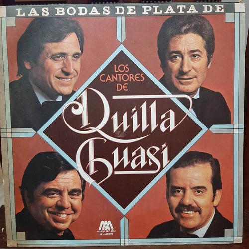 Vinilo Los Cantores De Quilla Huasi Las Bodas De Plata De F5