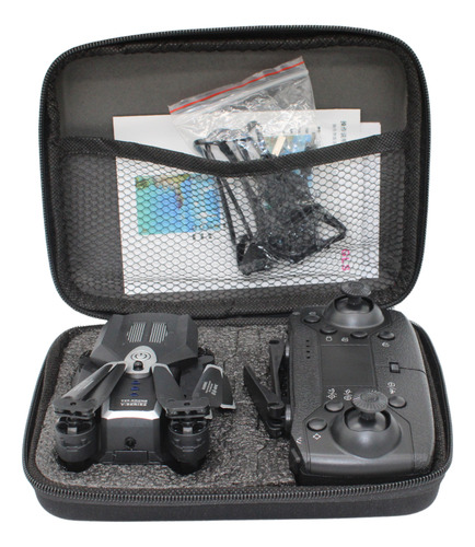 Drone Mini Y55 Cámara Hd Conectividad Wifi 2.4 Ghz 100m Color Negro