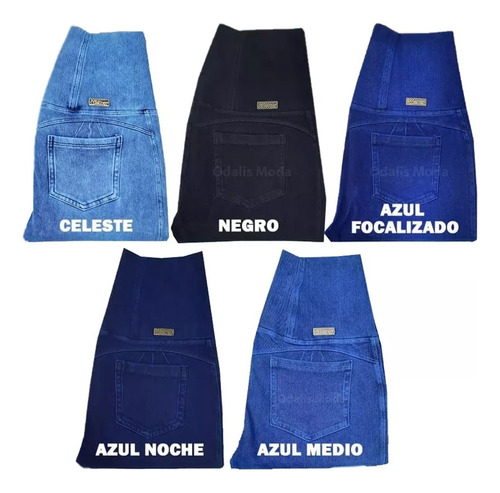 Jeans Fajeros Tiro Alto 100 % Peruano 009
