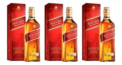 JOHNNIE WALKER RED LABEL 750ML SCOTCH WHISKY WHISKY ESCOCES