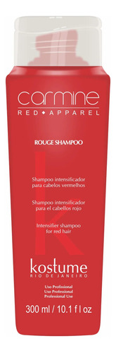 Kostume Rouge Shampoo Intensificador Cabellos Rojos X 300ml