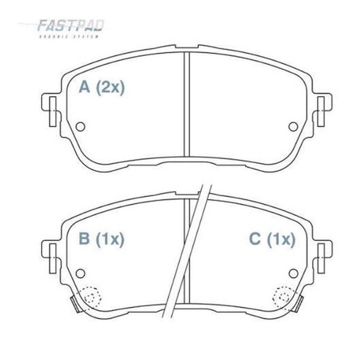 Pastilha De Freio Ceramica Dianteira Toyota Corolla Hybrid