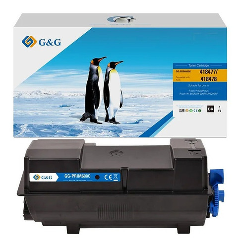 Toner Cartridge Para Ricoh Im600 / 418477 / 418478