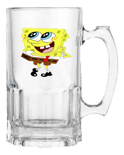 Vaso Cervecero B O B E S  P O N Ja Transparente L5