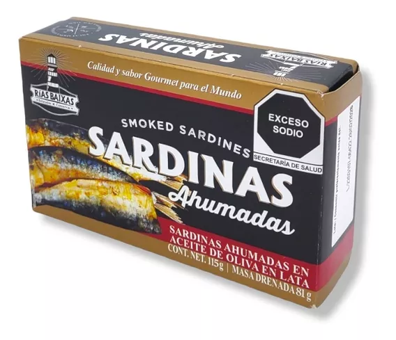 Sardinas Ahumadas 115 G Rias Baixas