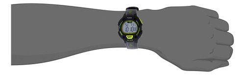 Relógio Timex Ironman Classic 30 Com Pulseira De Resina Pret