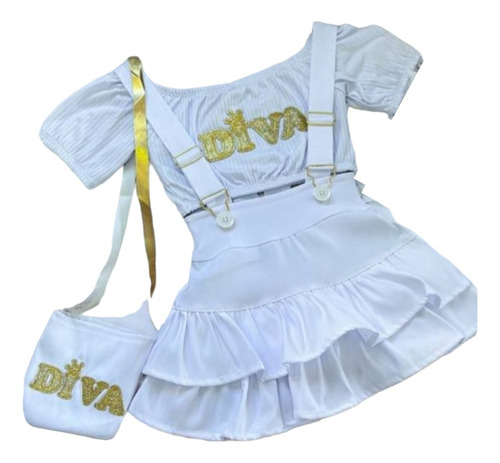 Roupa Para Menina Infantil Moda Blogueirinha Pronta Entrega 