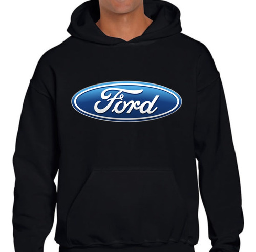 Buzo Canguro Estampado Personalizado Ford