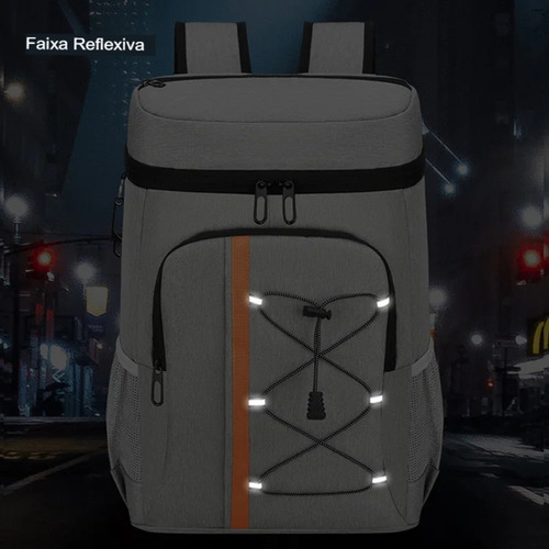 Mochila Cooler Bolsa Térmica 25l Praia Cerveja Churrasco