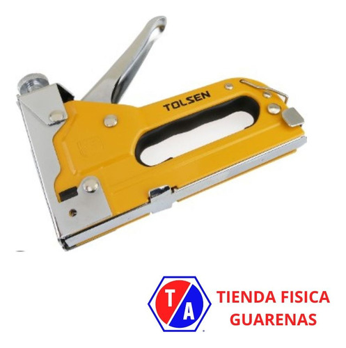 Engrapadora Manual 3en1 P/tapiceria 04-14mm Tolsen