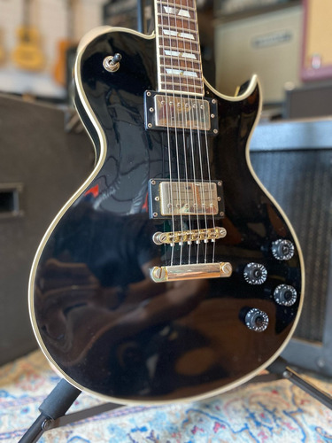 Guitarra Sx Les Paul Custom Gg1 Cus Black - Usada