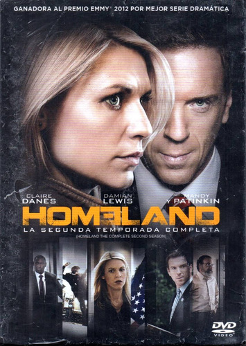 Homeland/ Segunda Temporada Completa 2 Series Dvd Sin Abrir