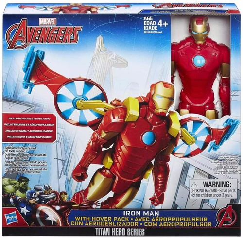 Iron Man Con Aerodeslizadores. 100% Original Marca Hasbro