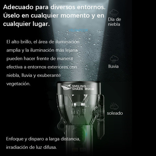 Recargable Usb Mini Linterna Led Lmpermeable Larga Distanci