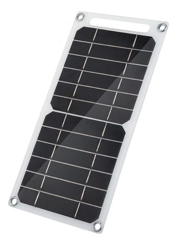 Una Placa De Carga Solar Para Teléfonos Móviles Para Exterio