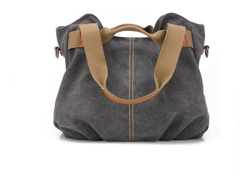 Bolsos De Mujer Mujer Vintage Hobo Canvas Daily Purse S...