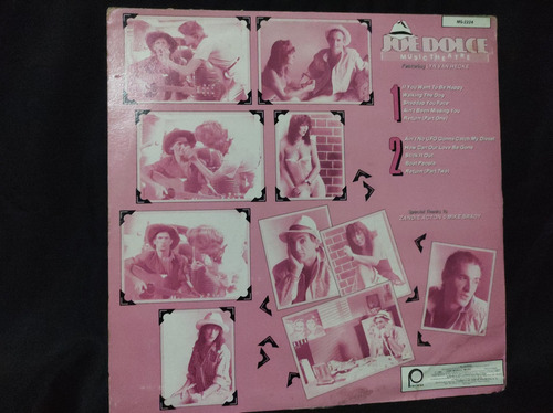 Joe Dolce Shaddap You Face Vinilo,lp,acetato,vinyl (Usado)