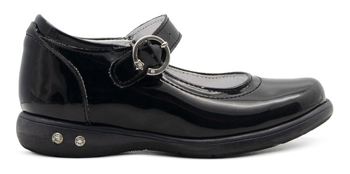 Zapato Escolar Chabelo Niña 86002 Negro Charol 15-21