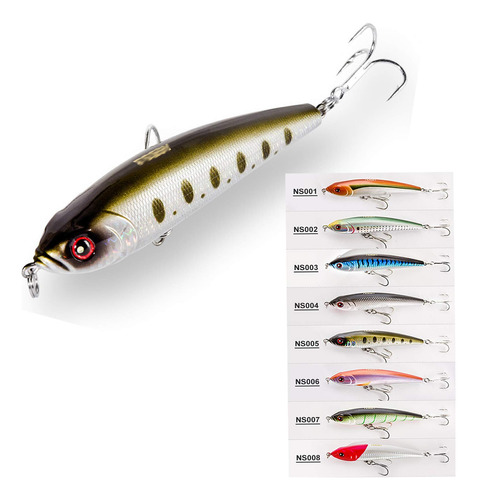 Sixwood Señuelo Pesca Que Hunden Cuchara Metal Micro Jigging