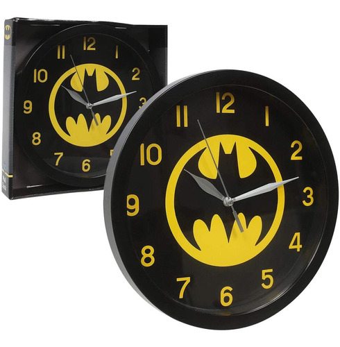 Reloj De Pared Con Marco De Batman De 10.0 In  Decoracion D