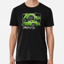 Comprar Remera Coche Verde Mazda Rx7 Fd3s Jdm Algodon Premium