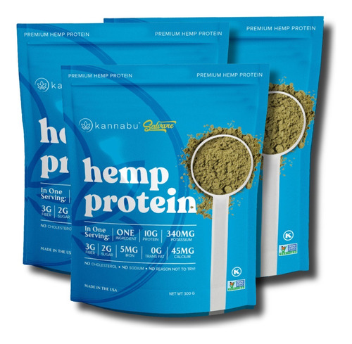 Hemp Proteina De Cañamo Salvare (3 Pack) 300g C/u