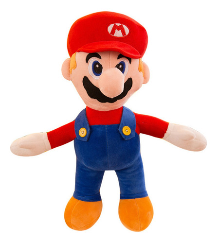 40 Cm Muñeco Peluche Super Mario Bros Modelo Luigi Calidad