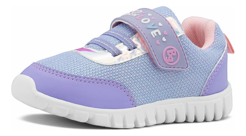 Tenis Para Niña Bubble Gummers Uzzy I Deportivo Running Lila