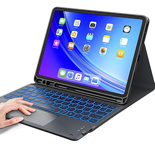 Chesona Funda Para iPad Pro De 11 Pulgadas 2021 Con Teclado,