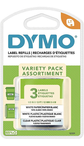 Cinta De Papel Autoadhesiva Para Crear Rotulos Dymo 10697, 