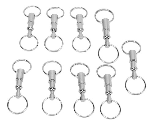 Llaveros Separables Edc Quick Release, 10 Unidades
