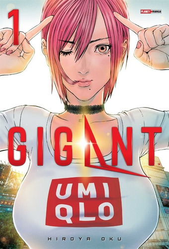 Gigant Vol. 1, de Oku, Hiroya. Série Gigant Editora Panini Brasil LTDA, capa mole em português, 2019
