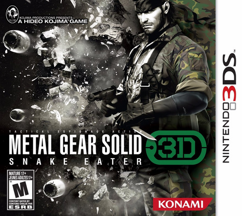 Metal Gear Solid Snake Eater 3ds Nuevo ¡ganga!
