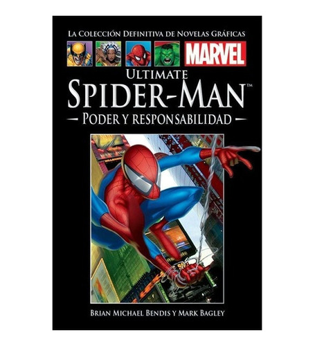 Libro Comics Marvel Ultimate Spiderman Poder Responsabilidad