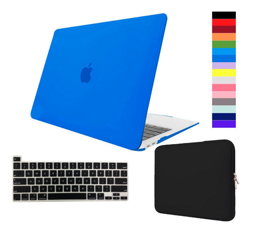 Kit Case Macbook Pro A2338 M2 + Neoprene + Protetor Teclado