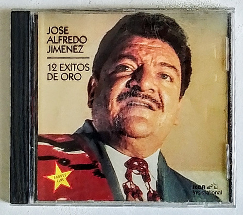 José Alfredo Jiménez Cd 12 Éxitos De Oro Rca 8564-2-rl 1988