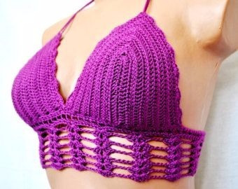 Traje De Baño Crop Top Tejidos Short Faldas Vestidos