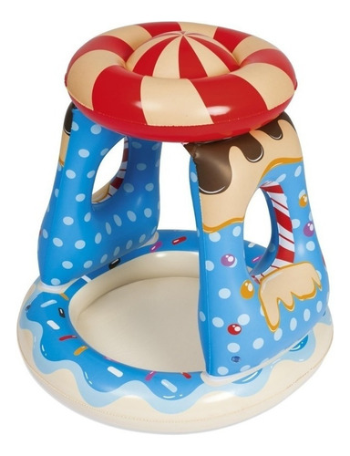 Pileta Inflable Infantil Bestway Para Bebes Candy Tts Tutti