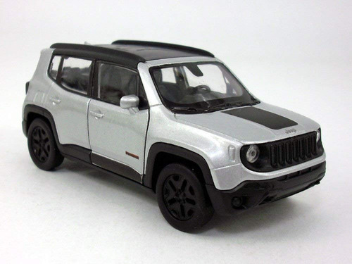 Carrinho Jeep Renegade Trailhaw Cinza - Ferro E Fricção